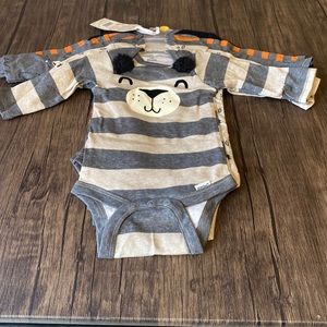 Gerber 5 pack long sleeve onesies